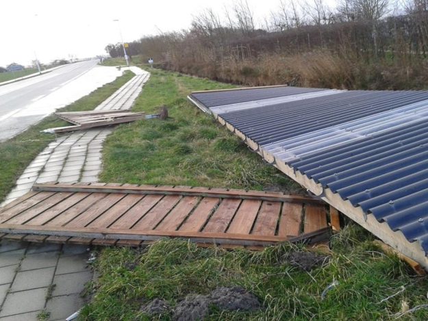 Storm bij de Klompenhoeve
